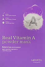УЦІНКА Маска для обличчя з вітаміном А - Lassie'el Real Vitamin A Powder Mask * — фото N3