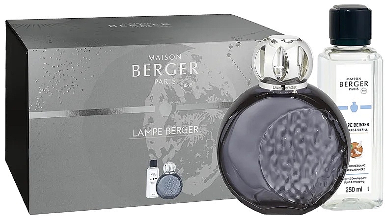 Набір - Maison Berger Astral Gray & White Cashmere (lamp + refill/250ml) — фото N1