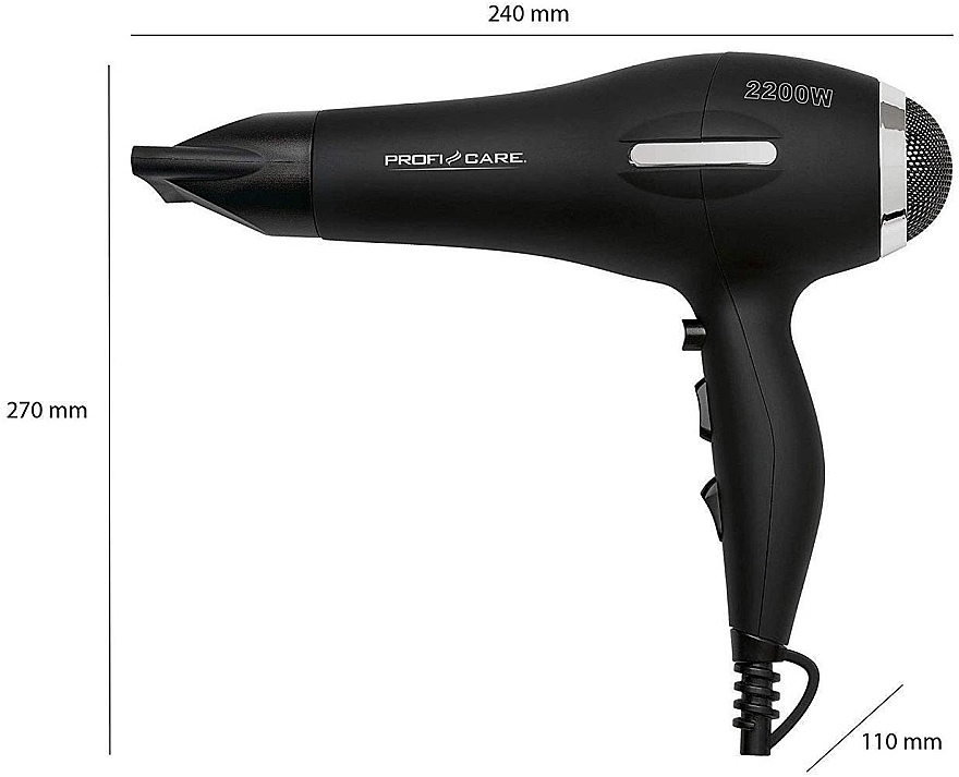 Фен для волосся, PC-HT 3017 - ProfiCare — фото N3