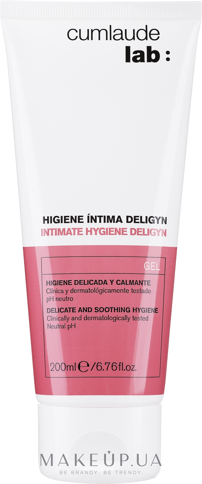 Ніжний очищувальний гель для чутливої шкіри - Cumlaude Deligyn Intimate Hygiene — фото 200ml