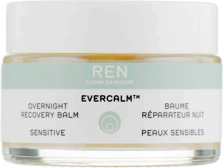 Нічний відновлювальний бальзам для обличчя - Ren Evercalm — фото N2