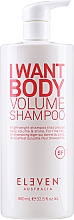Шампунь для волос - Eleven Australia I Want Body Volume Shampoo — фото N3
