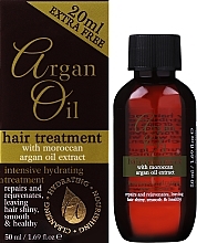 Олія для інтенсивного живлення і відновлення волосся з олією арганії - Xpel Marketing Ltd Argan Oil Hair Treatment — фото N2