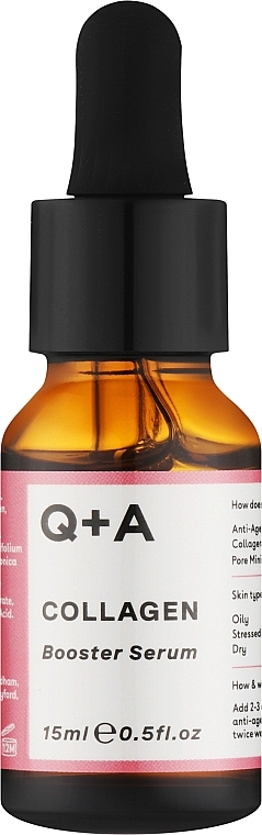 УЦЕНКА Сыворотка для лица с коллагеном - Q+A Collagen Booster Serum * — фото N1