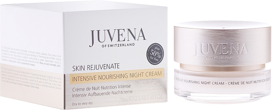 Интенсивный питательный ночной крем для сухой и очень сухой кожи - Juvena Skin Rejuvenate Intensive Nourishing Night Cream — фото N4