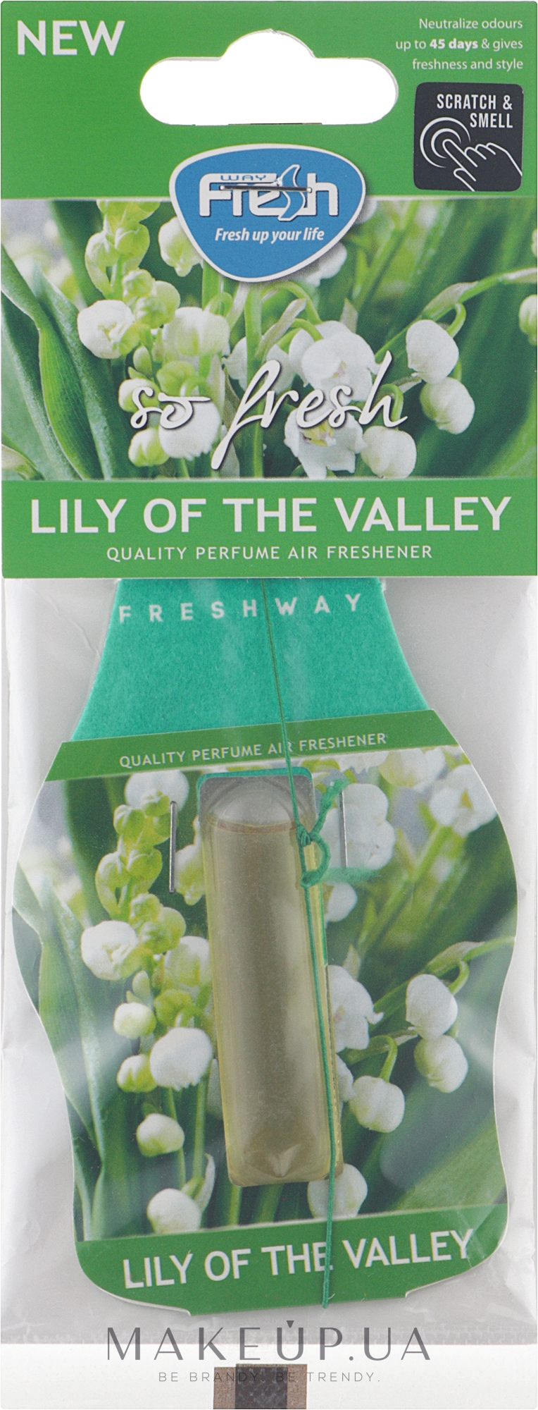 Ароматизатор для автомобиля "Lily of the Valley" - Fresh Way So Fresh — фото 4.5ml
