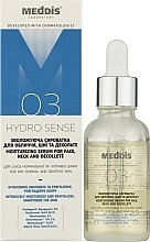 Зволожувальна сироватка для обличчя, шиї та зони декольте - Meddis Hydrosense Moisturizing Serum For Face, Neck And Decollete — фото N2