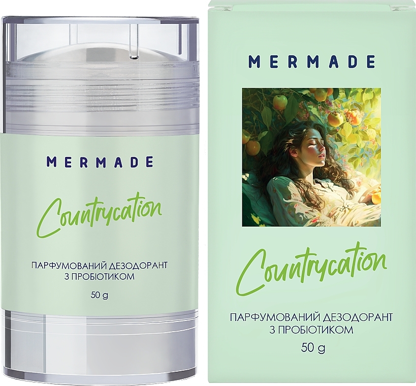 Mermade Countrycation - Парфюмированный дезодорант с пробиотиком