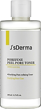 Парфумерія, косметика Тонер для обличчя з АНА-кислотою - J'sDerma Poreﬁne Peel Pore Toner