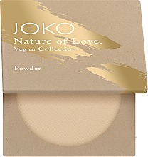 Пудра для обличчя - Joko Nature Of Love Vegan Collection Powder — фото N2