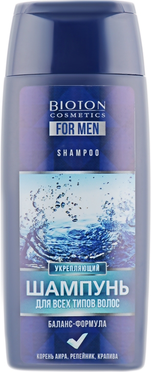 Шампунь укрепляющий для всех типов волос - Bioton Cosmetics For Men Shampoo