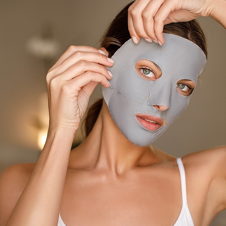 Очищувальна тканинна маска для обличчя - Ahava Purifying Mud Sheet Mask — фото N6