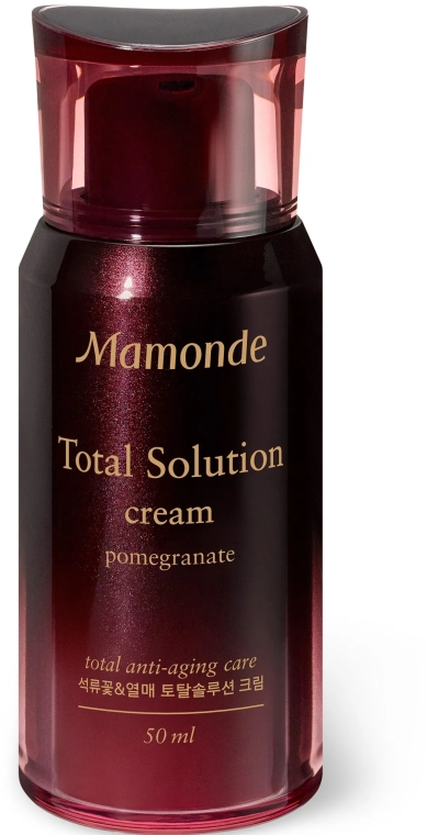 Антивозрастной крем для лица с экстрактом граната - Mamonde Total Solution Cream