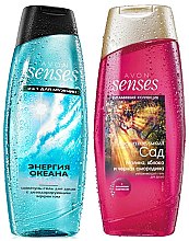 Духи, Парфюмерия, косметика Набор - Avon Senses (Sh/gel/shm/250ml + Sh/gel/250ml)