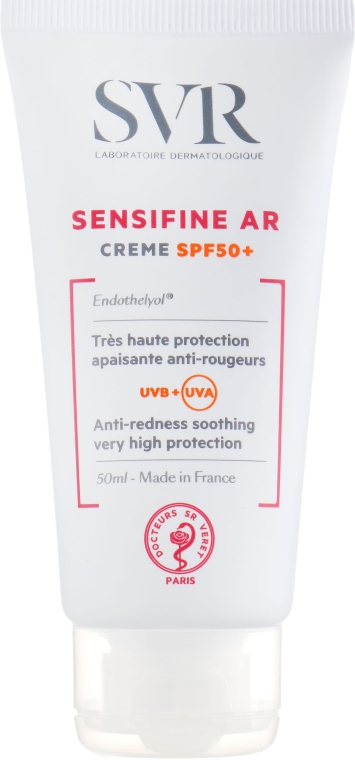 Солнцезащитный крем - SVR Sensifine AR Anti-redness Soothing Cream SPF 50+ — фото N2