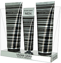 Парфумерія, косметика УЦІНКА! Набір - Vivian Gray For Men (h/cr/30ml + a/sh/balm/100ml + sh/gel/100ml) *