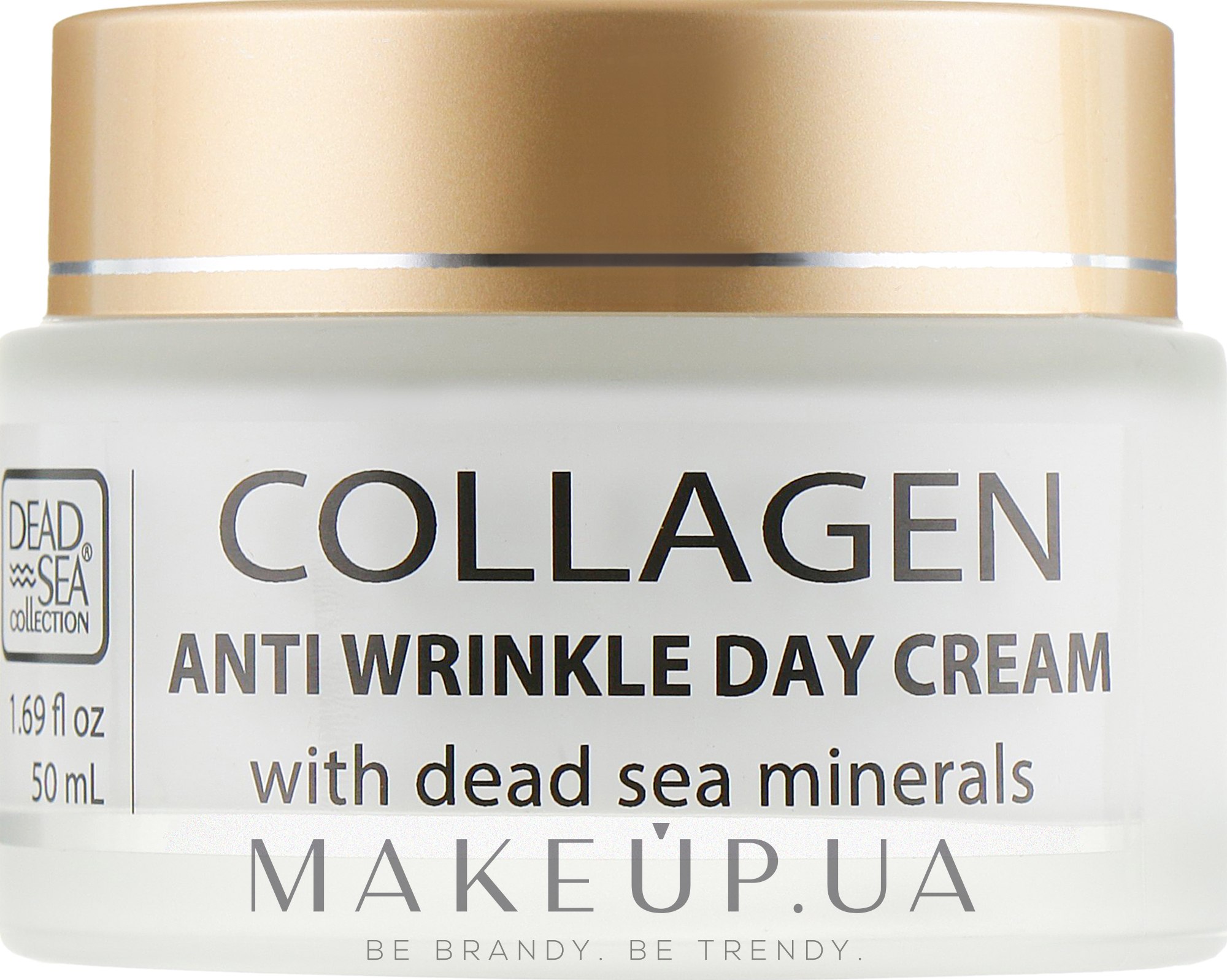 Крем для обличчя - Dead Sea Collagen Anti-Wrinkle Day Cream — фото 50ml