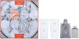 Духи, Парфюмерия, косметика Hermes Voyage d`Hermes - Набор (edt/100ml + edt/5ml + b/lot/30ml + sh/gel/30ml)