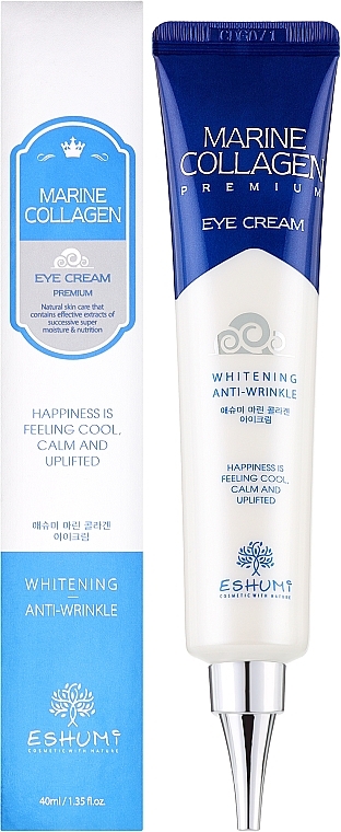 УЦЕНКА Крем для кожи вокруг глаз с морским коллагеном - Eshumi Marine Collagen Eye Cream * — фото N2