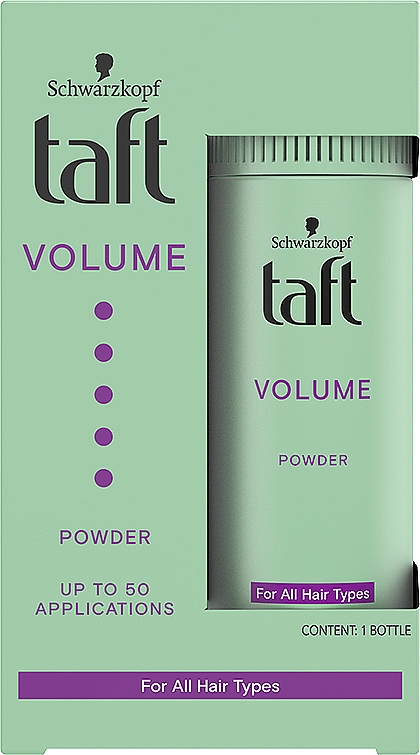 Стайлінг-пудра для волосся "Об’єм" - Taft True Volume 3 — фото N2