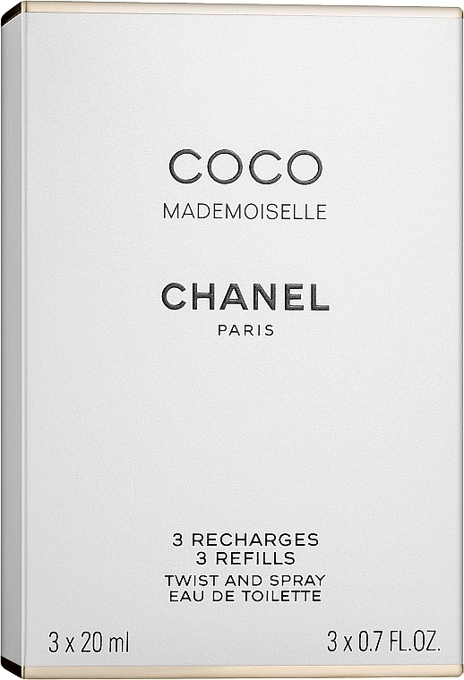 Chanel Coco Mademoiselle - Туалетна вода (3 запасних блоку)
