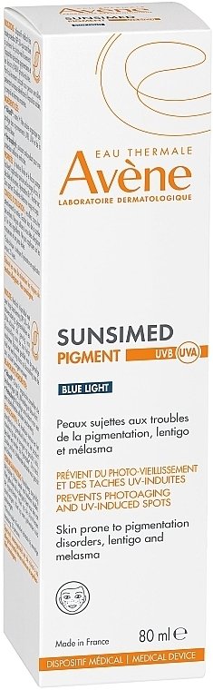 Сонцезахисний лосьйон - Avene Sunsimed Pigment Blue Light — фото N2