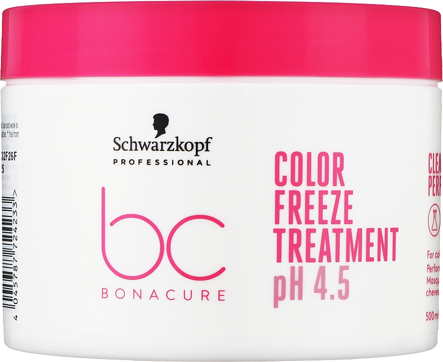 Маска для фарбованого волосся - Schwarzkopf Professional Bonacure Color Freeze Treatment pH 4.5 — фото N4
