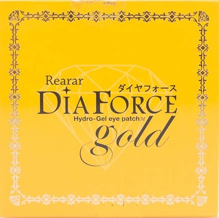 Гидрогелевые патчи с золотом для кожи под глазами - Rearar Dia Force Gold Hydro Gel Eye Patch