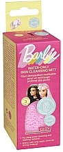 Рукавичка для зняття макіяжу "Барбі", рожева - Glov Water-Only Cleansing Mitt Barbie Cozy Rosie — фото N2