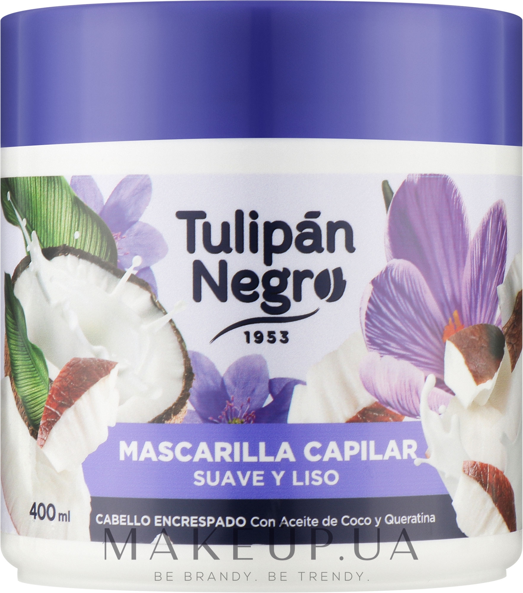 Мягкая и гладкая маска для волос - Tulipan Negro Soft & Smooth Hair Mask — фото 400ml
