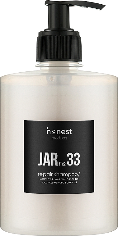 Шампунь для відновлення пошкодженого волосся - Honest Products JAR №33 Repair Shampoo