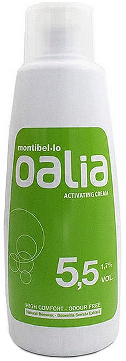 Крем-активатор (оксидант) для безаміачної фарби, 5.5 vol 1.7 % - Montibello Oalia Activating Cream — фото N1