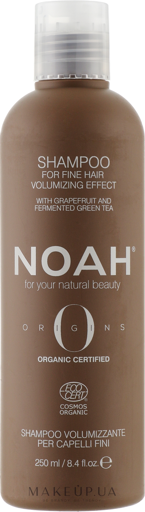 Шампунь для увеличения объема - Noah Origins Volumizing Shampoo For Fine Hair  — фото 250ml