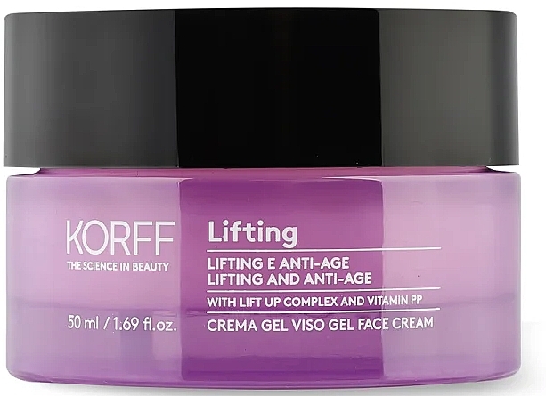 Гелевий крем для нормальної шкіри обличчя - Korff Lifting Face Gel Cream — фото N1