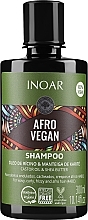 Шампунь для хвилястого, кучерявого та афроволосся - Inoar Afro Vegan Shampoo — фото N1