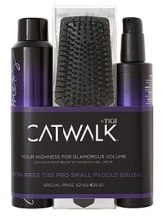 Духи, Парфюмерия, косметика Набор - Tigi Your Highness for glamorous volume (Boos/spray/250ml + gel/cr/215ml + brush)