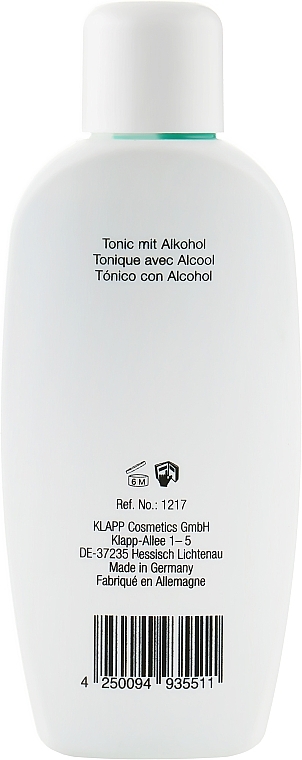 УЦЕНКА Тоник для лица - Klapp Clean & Active Tonic with Alcohol * — фото N4