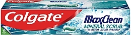 Зубная паста "Минеральный скраб" Бережное очищение - Colgate Max Clean — фото N1