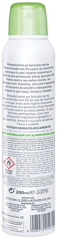 Дезодорант-спрей - Natural Honey Fresh Desodorante Spray — фото N2