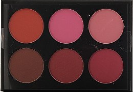 Духи, Парфюмерия, косметика Палетка румян для лица - Bellapierre Blushing Palette