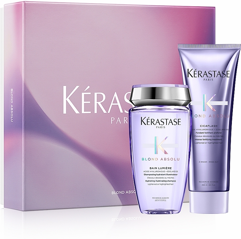 Kerastase Blond Absolu Set (sham/250ml + cont/250ml) - Kerastase Blond Absolu Set (sham/250ml + cont/200ml) — фото N1