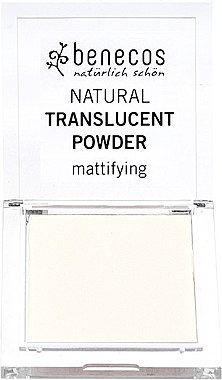 Прозора матувальна пудра для обличчя - Benecos Natural Translucent Powder Mission Invisible — фото N1