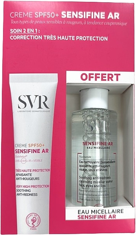 Набір - SVR Sensifine AR (cr/40ml + micel/water/75ml) — фото N1