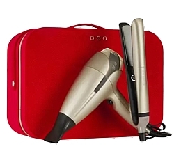 Духи, Парфюмерия, косметика Набор - Ghd Deluxe Platinum+ Set Limited Edition (h/dryer/1pc + h/straightener/1pc + bag/1pc)