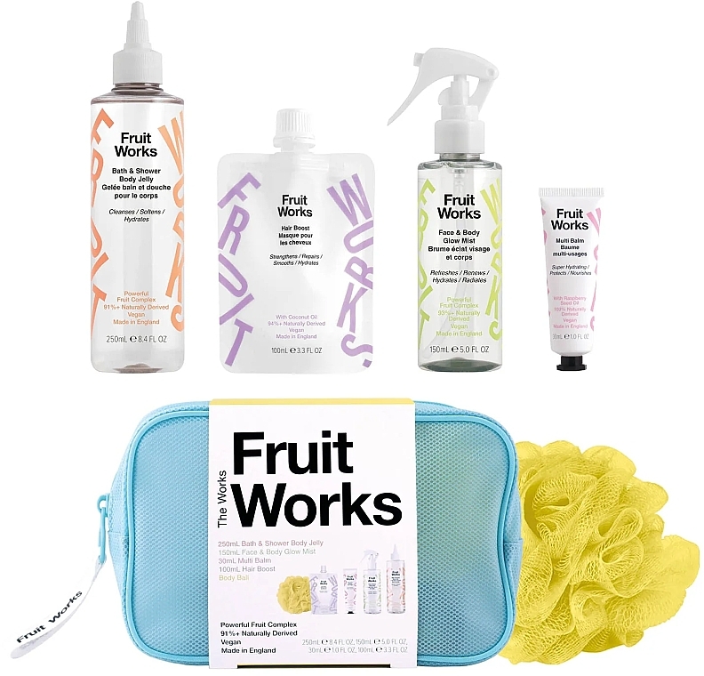 Набор, 6 продуктов - Fruit Works The Works Bag — фото N3