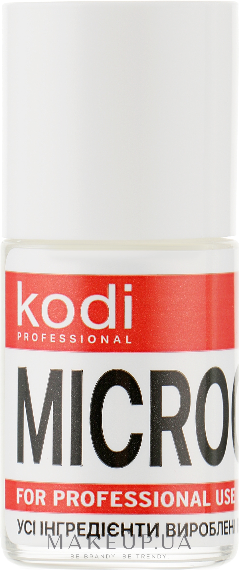 Засіб для зміцнення натуральної нігтьової пластини - Kodi Professional Microgel — фото 15ml