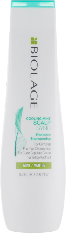 Охолоджуючий шампунь для волосся - Matrix Biolage Scalpsync Cooling Mint Shampoo