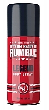 Парфумерія, косметика Спрей для тіла - Rumble Men Legend Body Spray