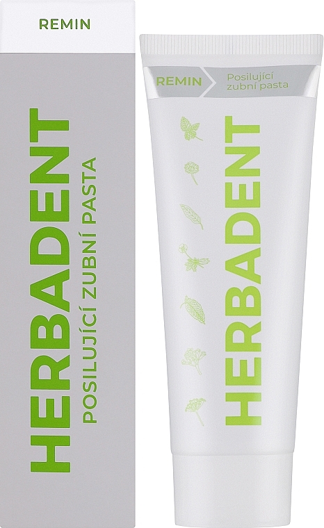 УЦЕНКА Зубная паста "Реминерализация" - Herbadent Remin Strengthening Toothpaste * — фото N2