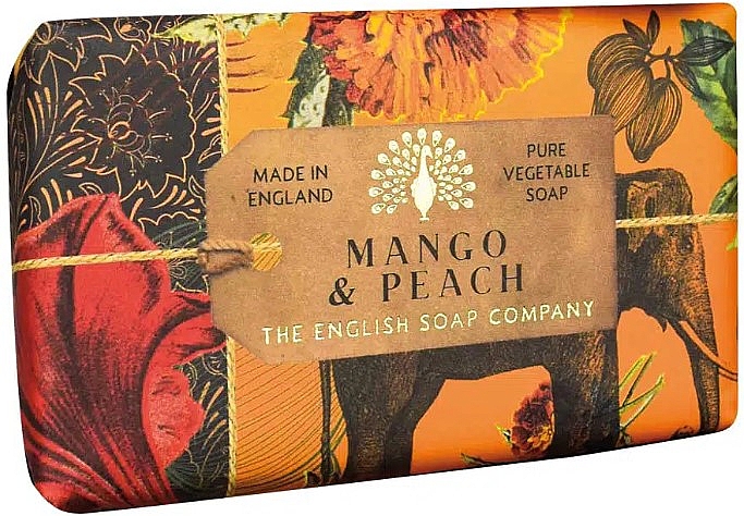 Мило "Манго і персик" - The English Soap Company Anniversary Mango & Peach Soap — фото N1